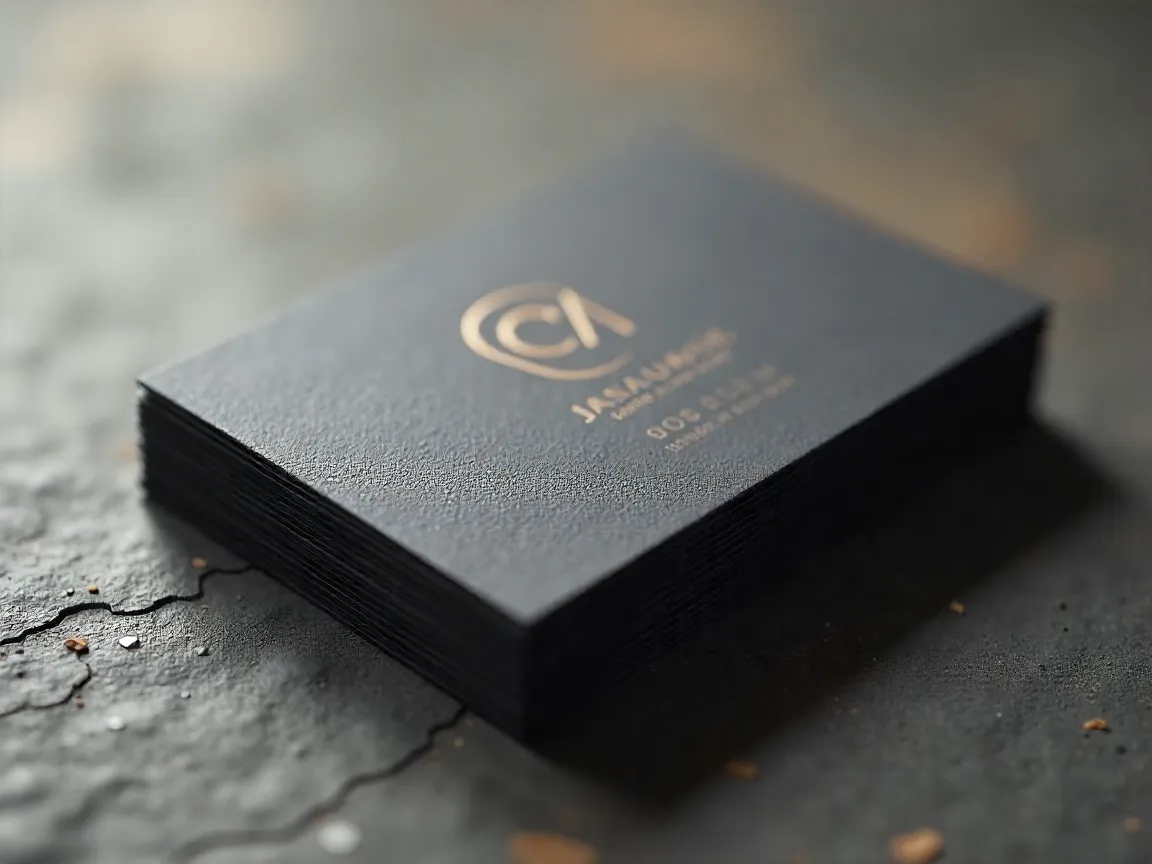 Professionelle visitkort